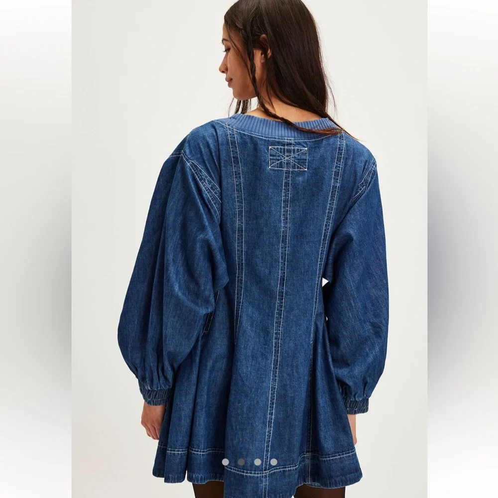Free people we the free Indy Denim mini dress